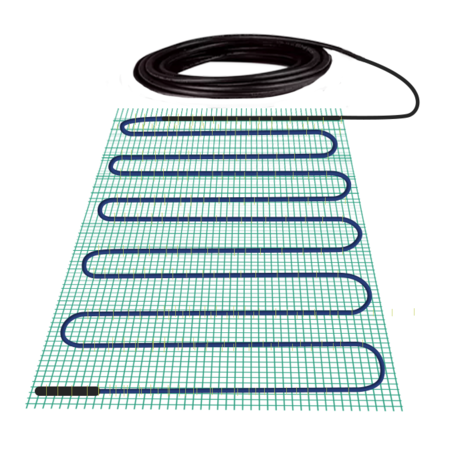 WARMLYYOURS Tempzone™ Bench Mat 120V 11.5'' x 32'', 2.6 sq.ft., 0.4A TRT120-1.0x2.7